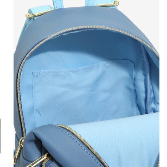 LOUNGEFLY Disney Peter Pan Never Land Mini Backpack Nwt main image 6